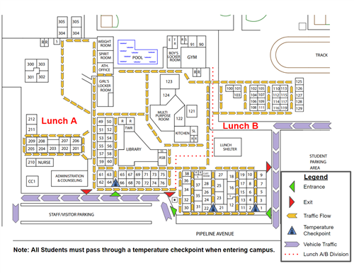 traffic flow map 